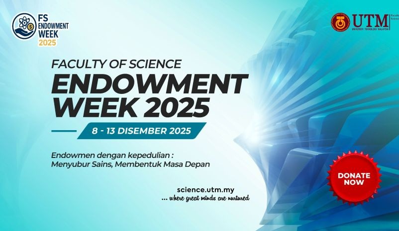 Program ini merupakan inisiatif tahunan bermula tahun ini yang menghimpunkan warga universiti, komuniti setempat serta rakan industri di samping mengumpul dana bagi menyokong inisiatif Tabung Endowmen Fakulti Sains UTM. 

Antara aktiviti utama yang dirancang ialah Fun Run for Endowmen, iaitu satu acara larian santai yang menggabungkan elemen kesihatan, kebajikan dan keprihatinan sosial. Melalui program ini, kutipan dana akan disalurkan kepada pelbagai inisiatif kebajikan pelajar di bawah Fakulti Sains seperti:

Fund4U: Bantuan kewangan pelajar B40 secara one-off
Laptop4U: Pinjaman laptop bagi pelajar kurang berkemampuan
Kupon4U: Bantuan makanan dan keperluan asas pelajar